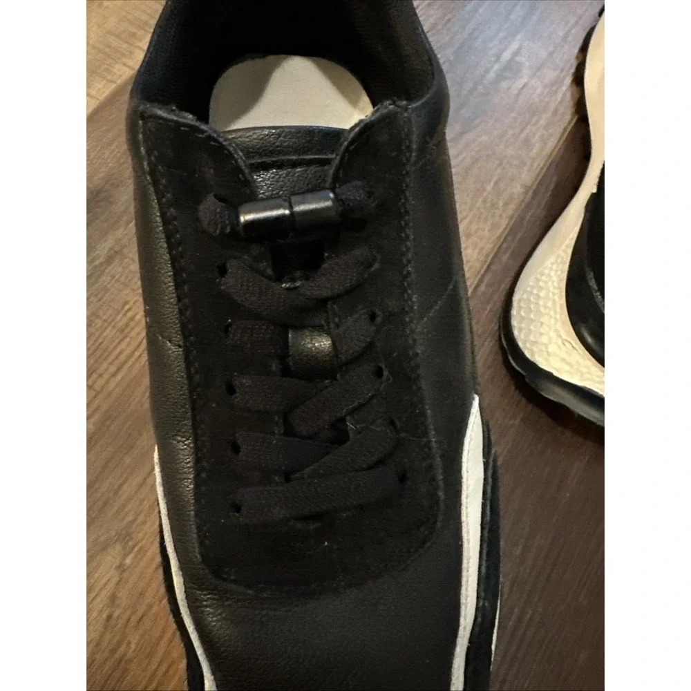 Lonza KissKitty Womens Sneakers EU 38‎ US 7.5 -8 Black Leather